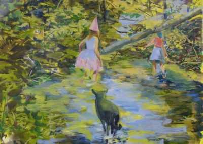 The Explorers, 86.4 x 116.8 cm, (34 x 46 inches), oil on canvas, 2009